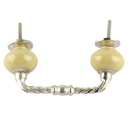 Olive Green Cearmic Cut Bridge Handles